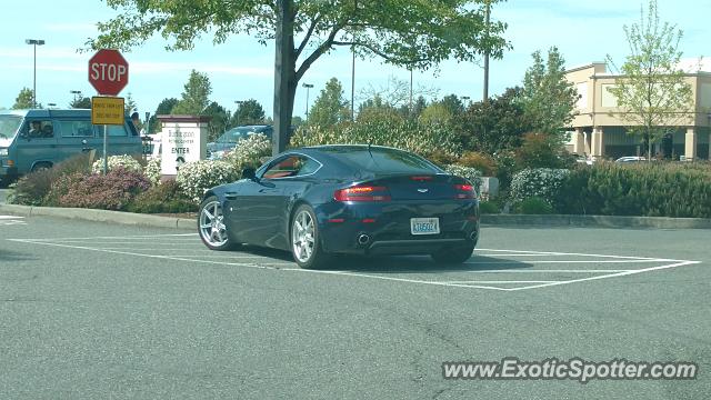 Aston Martin Vantage spotted in Burlington, Washington