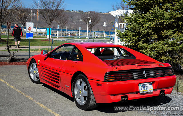 Ferrari 348 spotted in Watkins Glen, New York