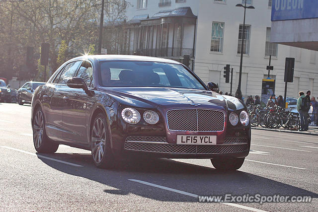 Bentley Flying Spur spotted in London, United Kingdom