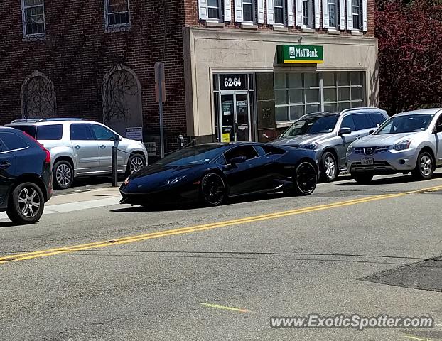 Lamborghini Huracan spotted in Milburn, New Jersey