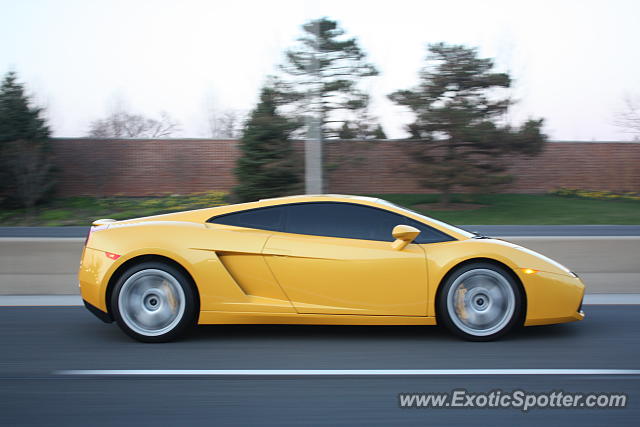Lamborghini Gallardo spotted in Northbrook, Illinois