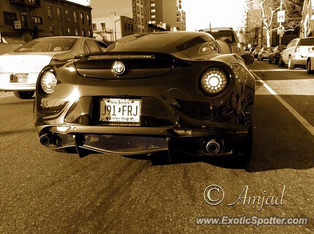 Alfa Romeo 4C spotted in Brooklyn, New York