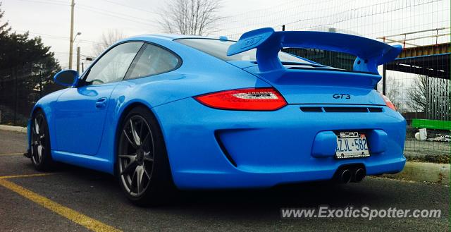 Porsche 911 GT3 spotted in Cornwall, ON, Canada