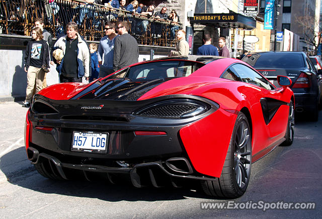 Mclaren 570S spotted in Montreal, Canada