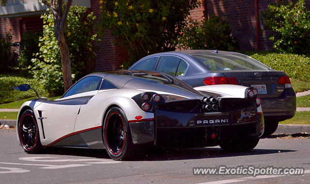 Pagani Huayra spotted in Beverly Hills, California