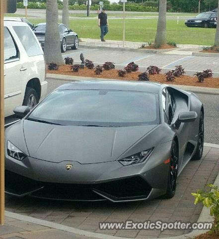 Lamborghini Huracan spotted in Tampa, Florida