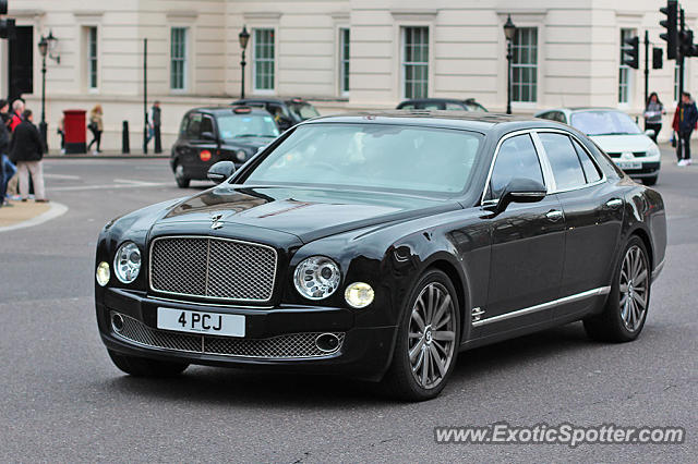 Bentley Mulsanne spotted in London, United Kingdom