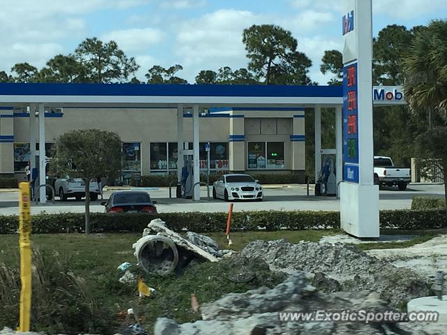 Bentley Continental spotted in Stuart, Florida