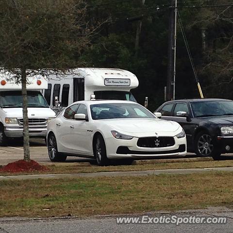 Maserati Quattroporte spotted in Mobile, Alabama