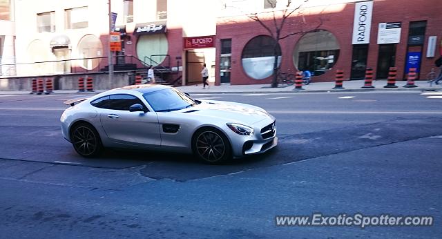 Mercedes AMG GT spotted in Toronto, Ontario, Canada