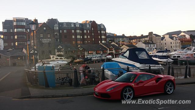 Ferrari 488 GTB spotted in Douglas, United Kingdom