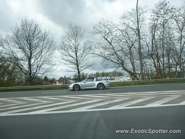 Porsche 911 spotted in Brussels, Belgium