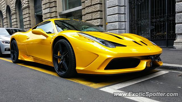 Ferrari 458 Italia spotted in Zurich, Switzerland