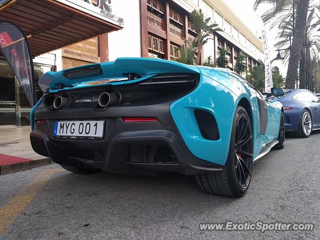 Mclaren 675LT spotted in Puerto Banus, Spain