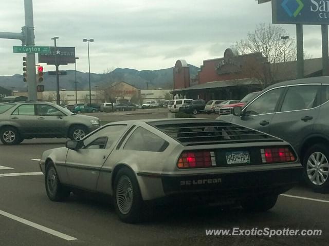 DeLorean DMC-12 spotted in Littleton, Colorado