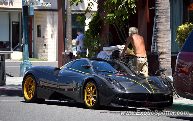Pagani Huayra spotted in Beverly Hills, California