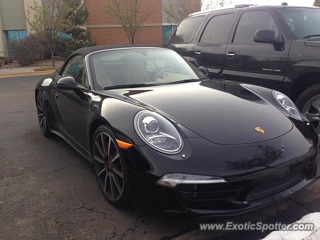 Porsche 911 spotted in Highlands ranch, Colorado