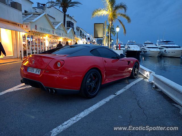 Ferrari 599GTO spotted in Puerto Banus, Spain