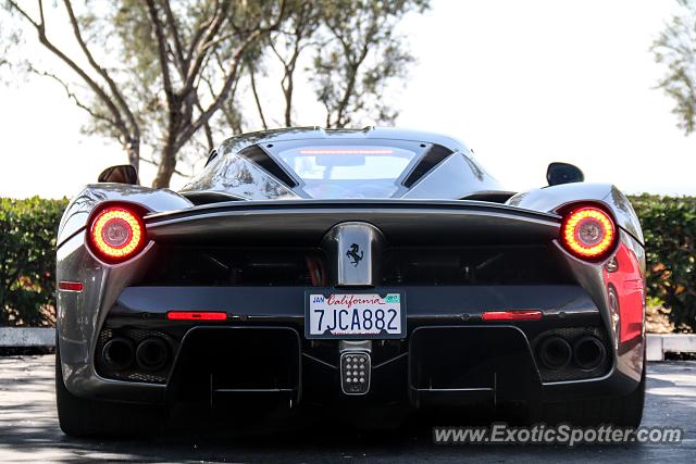 Ferrari LaFerrari spotted in Newport Beach, California
