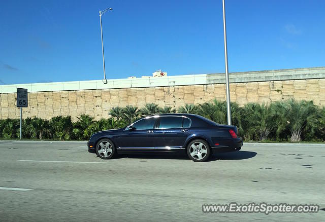 Bentley Flying Spur spotted in West Palm Beach, Florida