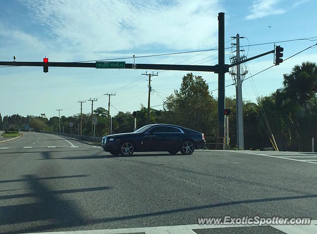 Rolls-Royce Wraith spotted in Stuart, Florida