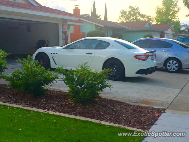 Maserati GranTurismo spotted in San Jose, California