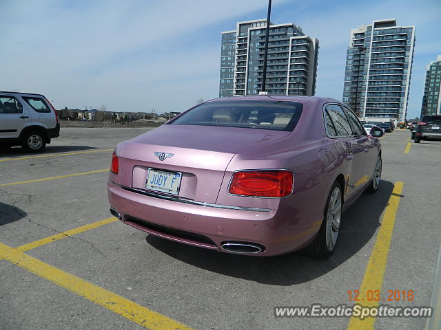 Bentley Flying Spur spotted in Toronto, Canada