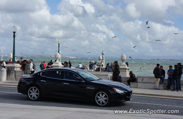 Maserati Quattroporte spotted in Lisbon, Portugal