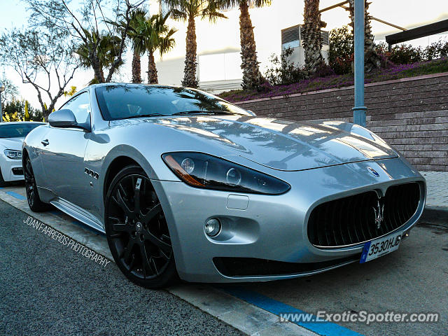 Maserati GranTurismo spotted in Pineda, Spain