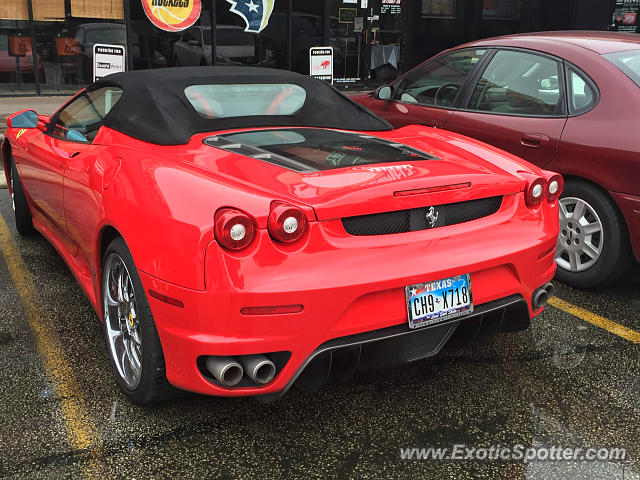 Ferrari F430 spotted in Houston, Texas