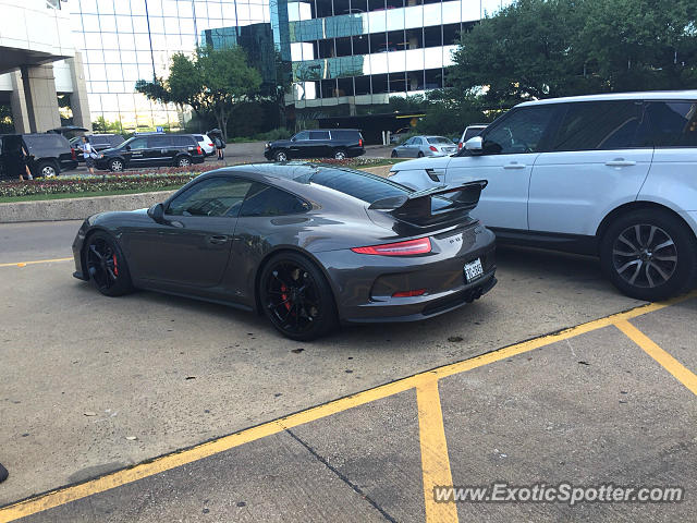 Porsche 911 GT3 spotted in Houston, Texas