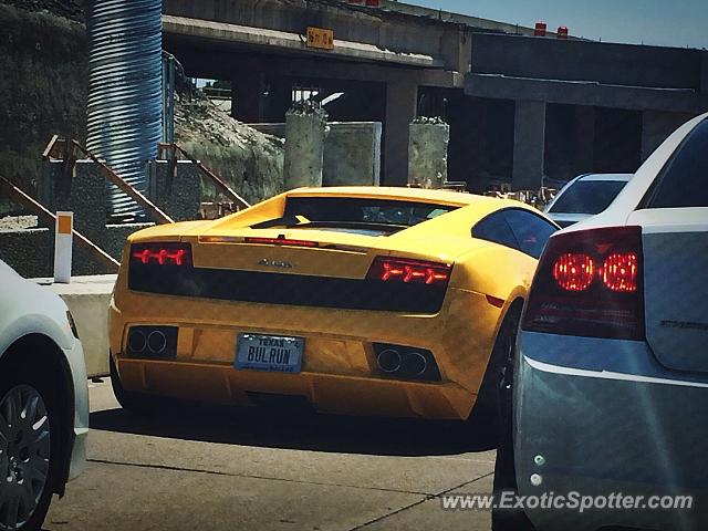 Lamborghini Gallardo spotted in Dallas, Texas