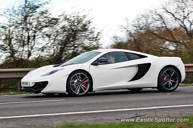 Mclaren MP4-12C spotted in Cambridge, United Kingdom