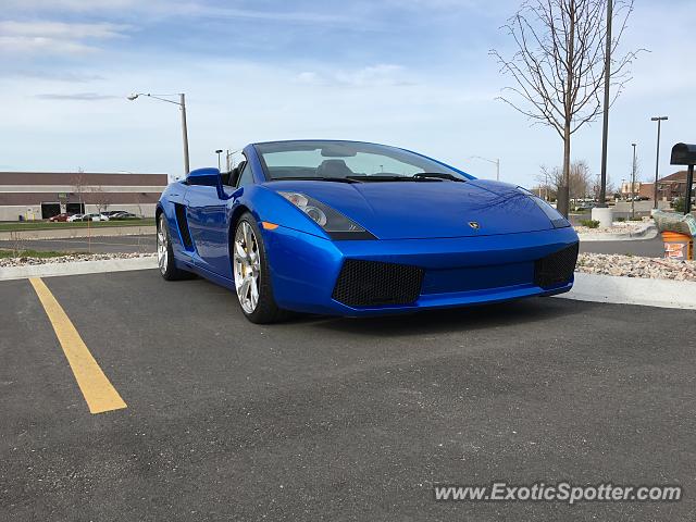 Lamborghini Gallardo spotted in Appleton, Wisconsin
