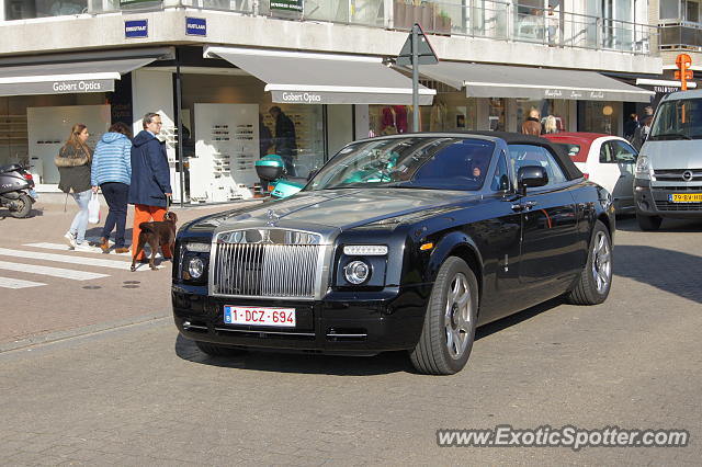 Rolls-Royce Phantom spotted in Knokke, Belgium