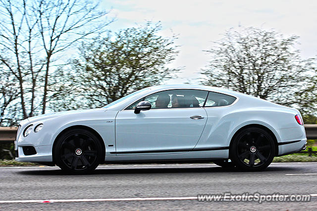 Bentley Continental spotted in Cambridge, United Kingdom
