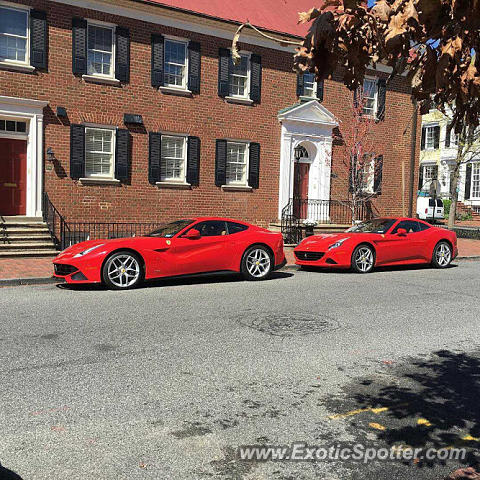 Ferrari F12 spotted in Washington, DC, Virginia