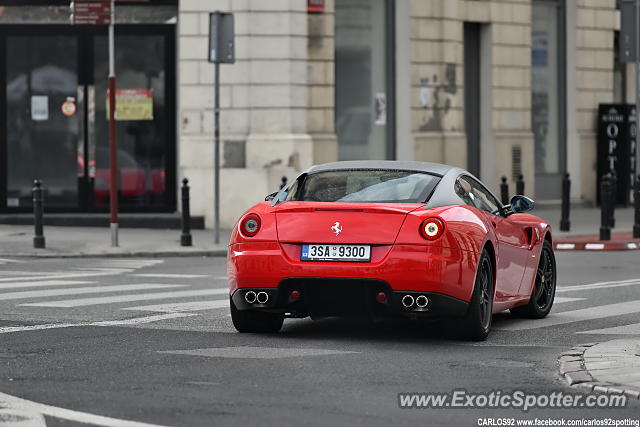 Ferrari 599GTB spotted in Warsaw, Poland