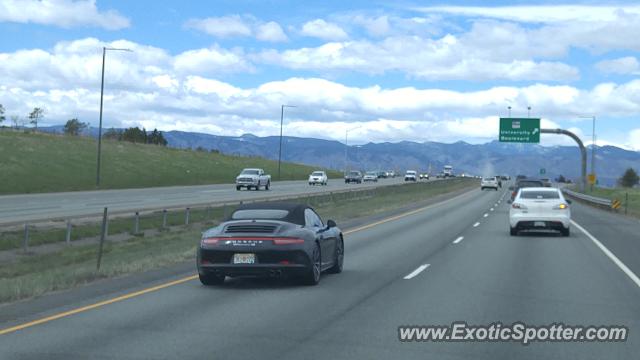 Porsche 911 spotted in Lone tree, Colorado