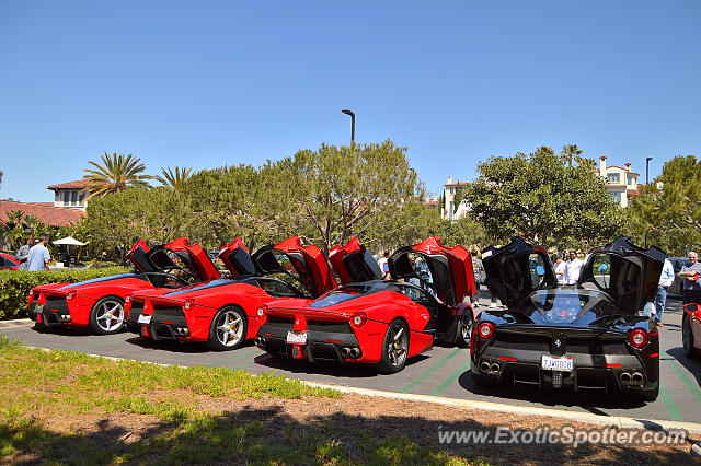 Ferrari LaFerrari spotted in Newport Beach, California
