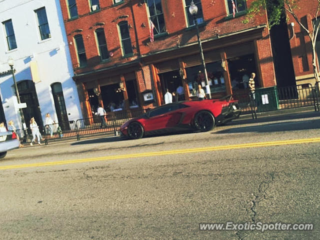Lamborghini Aventador spotted in Washington, DC, Virginia