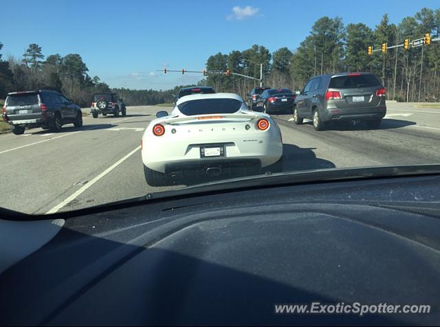 Lotus Evora spotted in Morrisville, United States