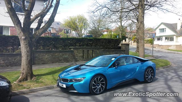 BMW I8 spotted in Douglas, United Kingdom