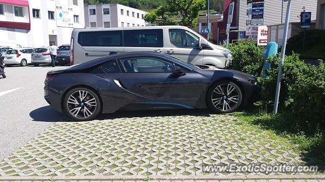 BMW I8 spotted in Lugano, Switzerland