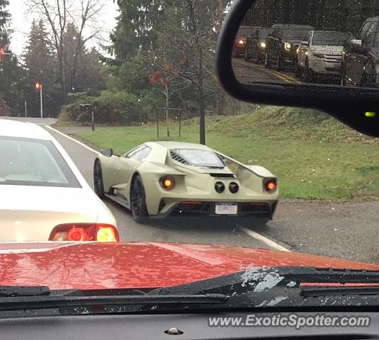 Ford GT spotted in Orchard Lake, Michigan