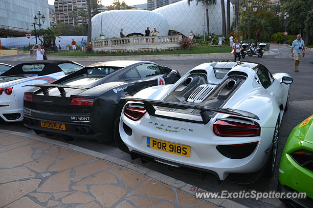 Porsche 918 Spyder spotted in Monte Carlo, Monaco