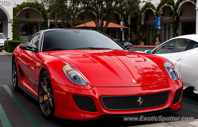Ferrari 599GTO spotted in Newport Beach, California