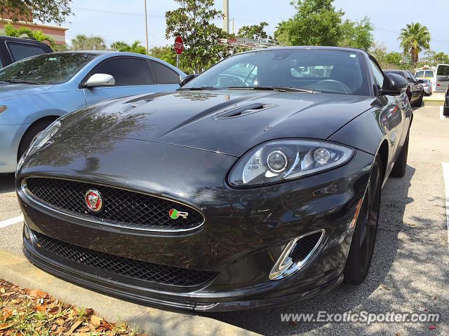 Jaguar XKR spotted in Stuart, Florida