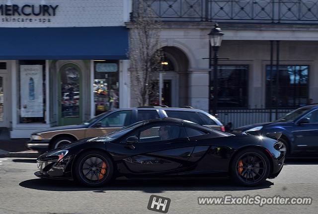Mclaren P1 spotted in New Canaan, Connecticut
