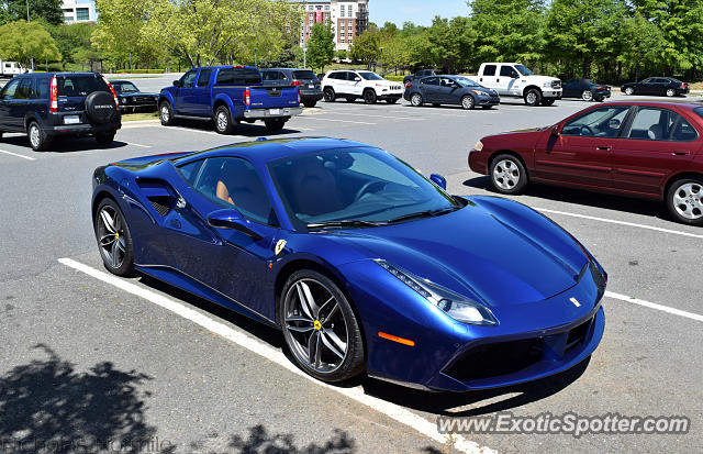 Ferrari 488 GTB spotted in Charlotte, North Carolina